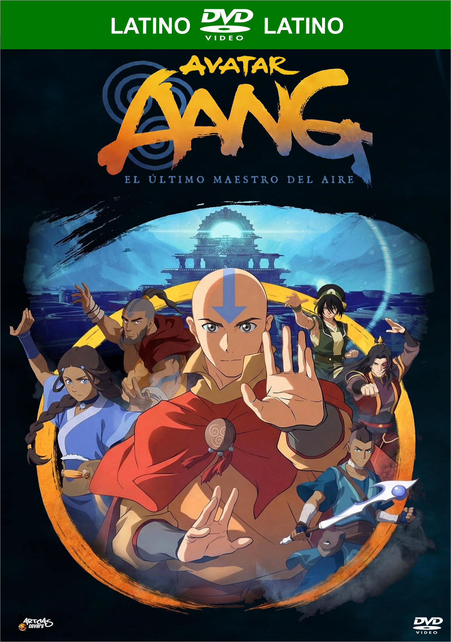 LA LEYENDA DE AANG – EL ULTIMO MAESTRO AIRE – AVATAR AANG – THE LAST AIRBENDER – DVD-5 – DUAL LATINO – 2026 – (VIP)