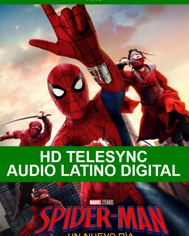 SPIDER-MAN – SPIDERMAN – UN NUEVO DIA – BRAND NEW – DVD-5 – TELESYNC – DUAL LATINO DIGITAL – 2026 – V3 – (VIP)