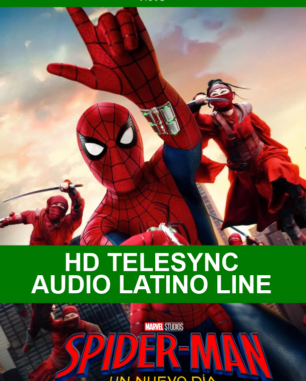 SPIDER-MAN – SPIDERMAN – UN NUEVO DIA – BRAND NEW – DVD-5 – TELESYNC – DUAL LATINO LINE – 2026 – V2 – (VIP)