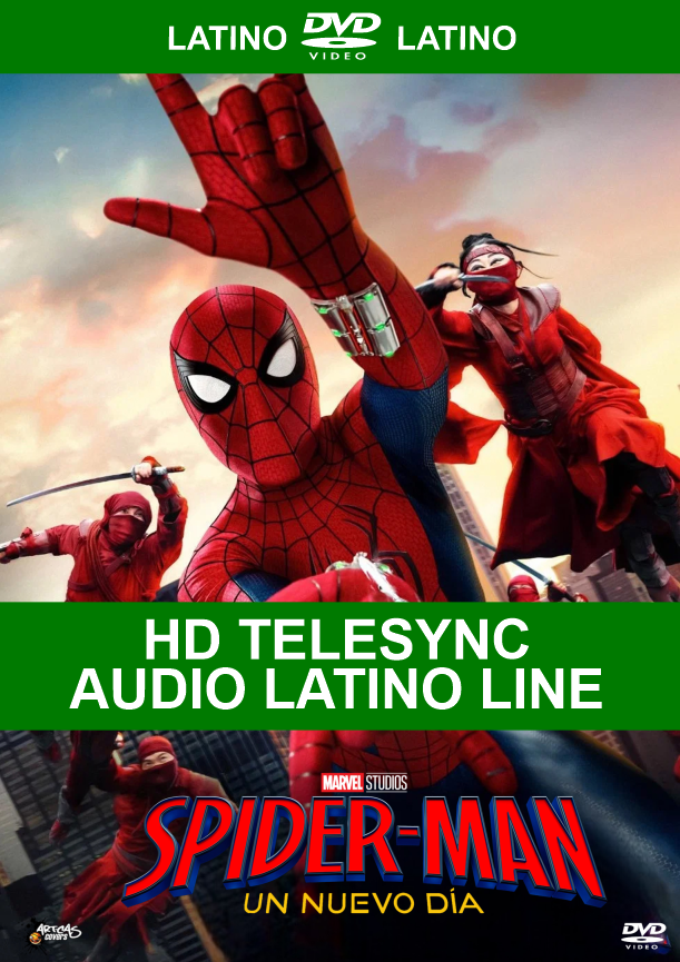 SPIDER-MAN – SPIDERMAN – UN NUEVO DIA – BRAND NEW – DVD-5 – TELESYNC – DUAL LATINO LINE – 2026 – V2 – (VIP)