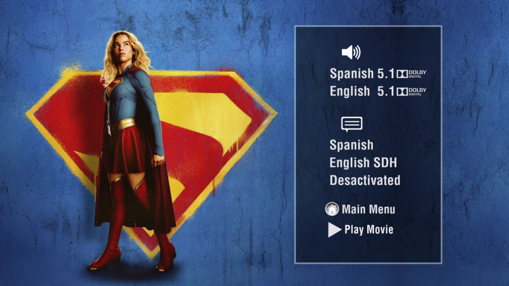 SUPERGIRL - BD25 - DUAL LATINO - 2026 - (VIP) portada DVD