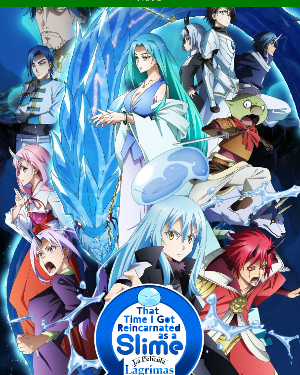 THAT TIME I GOT REINCARNATED AS A SLIME – LA PELICULA – LAGRIMAS DEL MAR CELESTE – DVD-5 – DUAL LATINO – 2026 – (VIP)