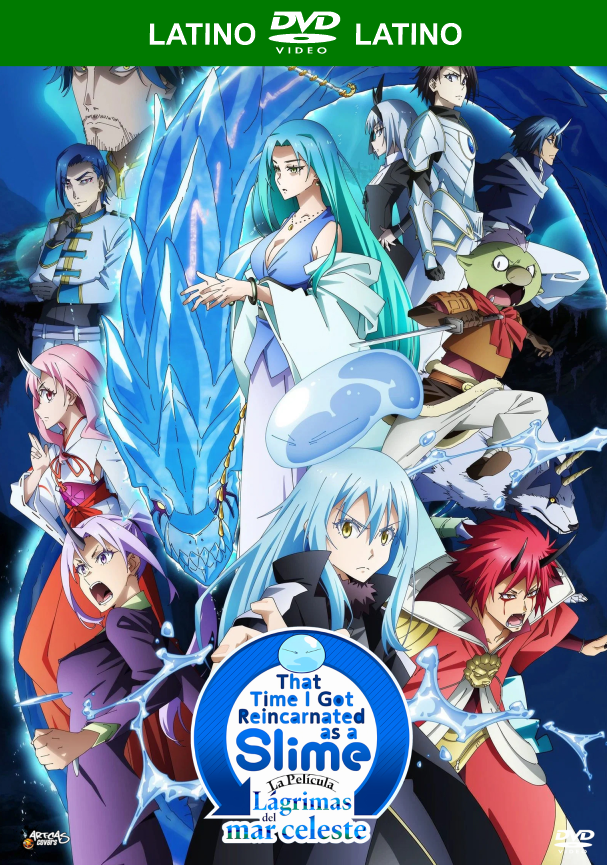 THAT TIME I GOT REINCARNATED AS A SLIME – LA PELICULA – LAGRIMAS DEL MAR CELESTE – DVD-5 – DUAL LATINO – 2026 – (VIP)