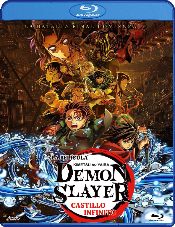DEMON SLAYER – KIMETSU NO YAIBA – CASTILLO INFINITO – LA PELICULA – THE MOVIE – INFINITE CASTLE – BD25 – DUAL LATINO – 2025 – (VIP)